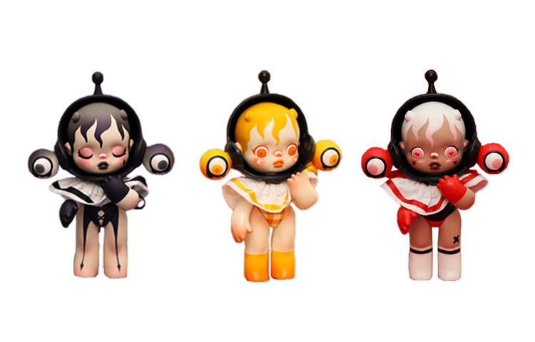 POP MART Skullpanda LITTLE MONSTER Red Eye 521 Valentine's Day Limited Edition Mystery Boxes Single Blind Box