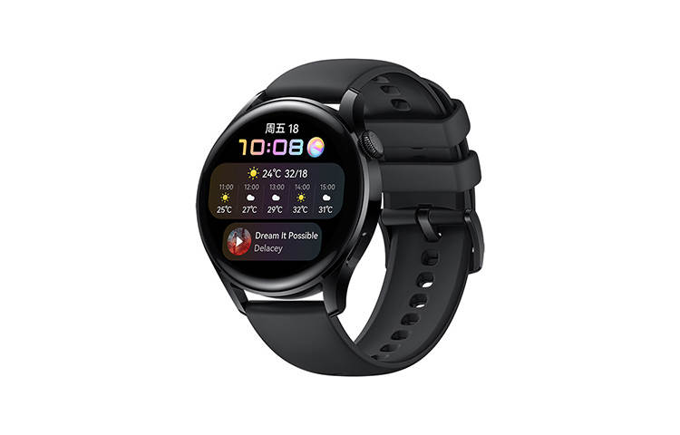 HUAWEI Watch 3 Manual Blood Oxygen Monitoring NFC Supported IPX5 Waterproof Wireless Charging Smart Watches