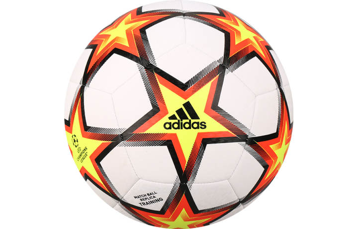 Adidas Adidas Size 5 Soccer Ball Machine Stitched Soccer Ball Men's White Red, Yellow