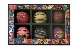 SPALDING Small Ball Collection Rubber Basketball Multicolor Mini Ball Training