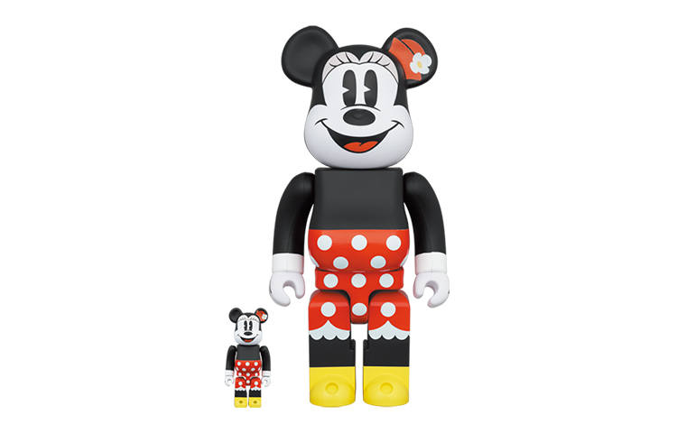 BE@RBRICK BE@RBRICK x Disney Minnie Mouse BE@RBRICK figure