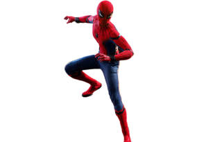 Hot Toys Hero Returns, Treasured Doll Spider Man Static Models Deluxe Version