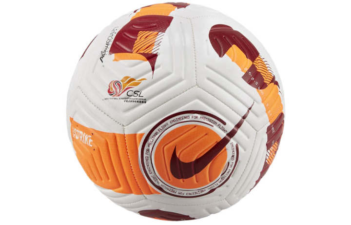 Nike Nike Size 5 Ball Soccer Ball Rubber Machine Stitched Soccer Ball Unisex Dutch Orange