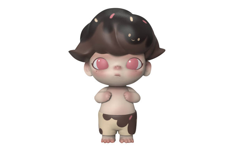 POP MART POP MART Dimoo Vanilla Dark Chocolate Dazzling Trendy Figures 12cm