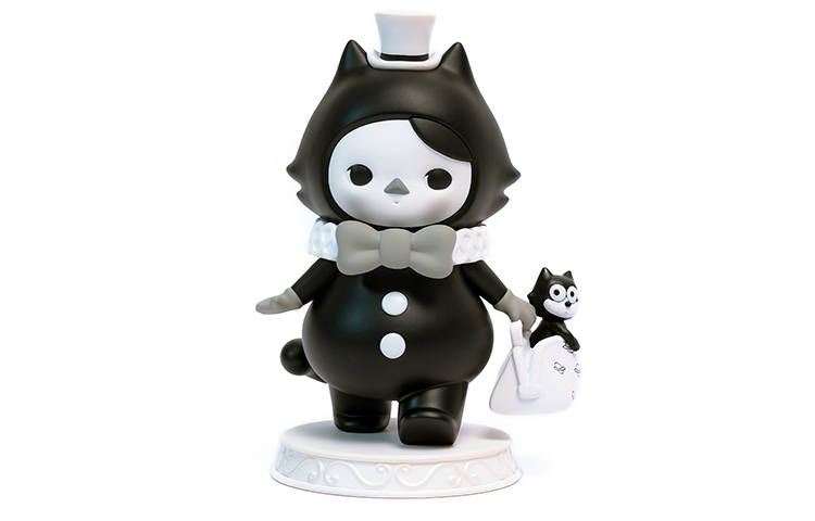 POP MART x PUCKY X Felix The Cat Felix Cat, Collaboration Edition Cool And Flashy Trendy Figures 16cm