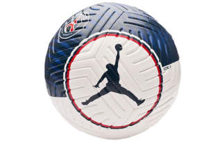 Jordan Size 5 Ball Soccer Ball Pu Machine Stitched Soccer Ball Unisex Blue White Red