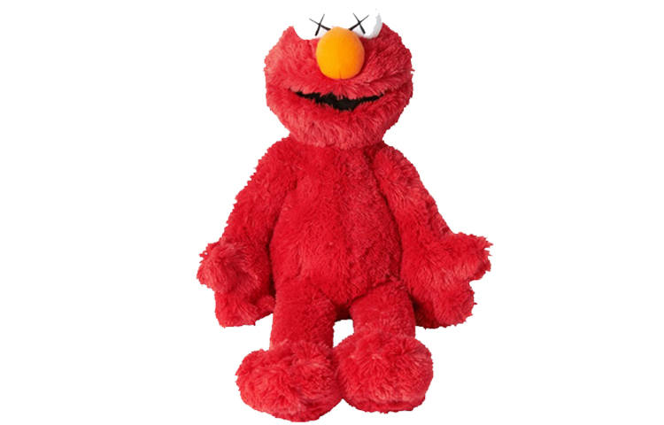 UNIQLO x KAWS Elmo Dolls Plush Doll 52cm Tall