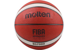 Molten Pu Basketball Red Brown Size 7 Training Competition Unisex