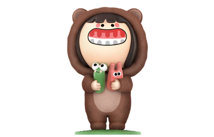 POP MART POP MART Gingival Monster Bear Is So Cute, Teddiursa Mystery Boxes