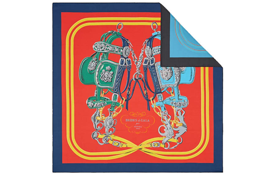 HERMES HERMES Brides De Gala Scarves Women's Multicolor