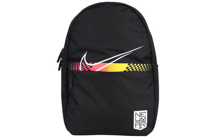 Nike Nike Zip Closure Polyester Backpack Regular Unisex Black