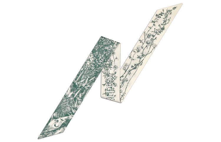 DIOR DIOR Scarves Women's Green