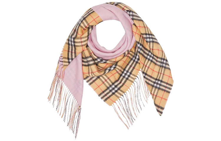 Burberry Knit Scarves Women's Pink