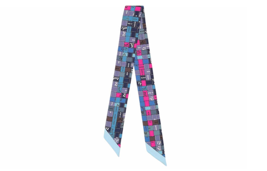 HERMES HERMES Scarves Women's Blue