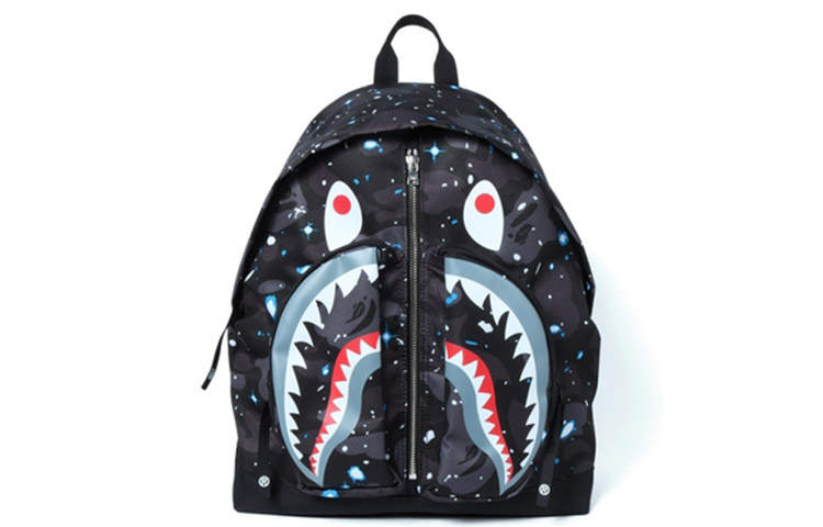 A BATHING APE A BATHING APE Nylon Backpack Regular Unisex Black