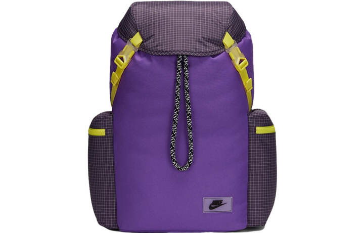 Nike Nike Polyamide Backpack Regular Men's Purple