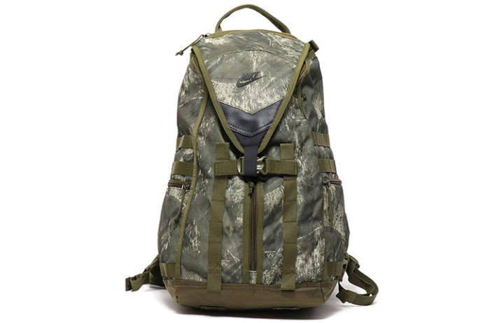 Nike Nike Polyester Nylon Backpack Regular Unisex Army Green