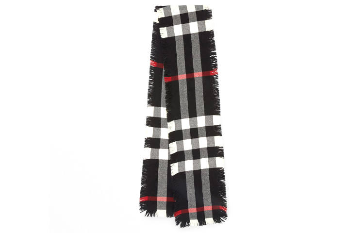 Burberry Wool Knit Scarves Unisex
