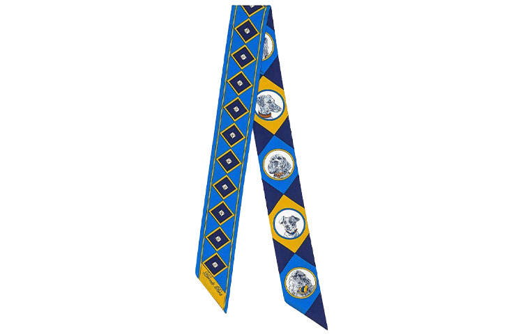 HERMES HERMES Small Silk Scarves Women's Multicolor