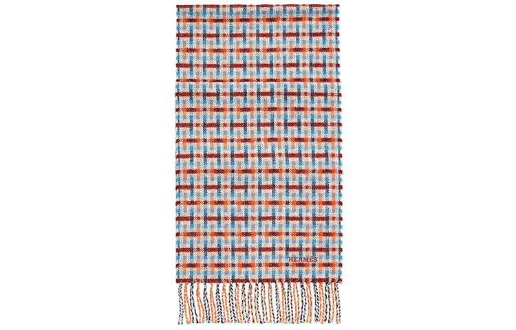 HERMES HERMES Knit Scarves Unisex Multicolor