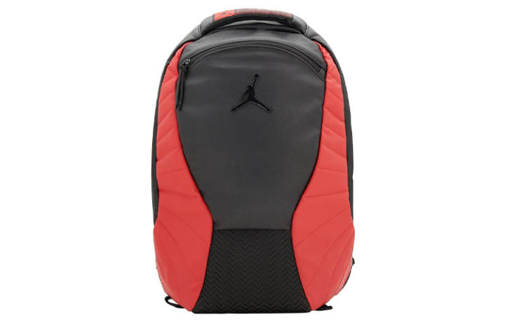 Jordan Jordan Polyurethane Basketball Bag Backpack Regular Unisex Black Red