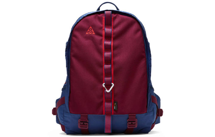 Nike Nike Polyester Backpack Unisex Red Blue