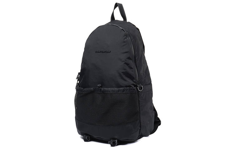 Li-Ning Li Ning CF Tracing Zip Closure Fabric Backpack Regular Unisex Black