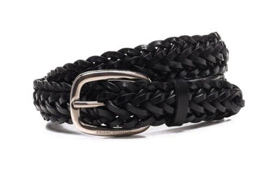 Golden Goose Deluxe Brand Houston Braided Buckle Belt