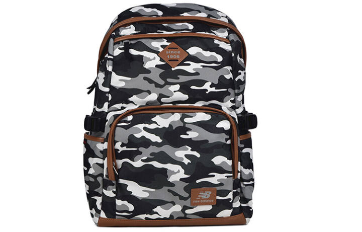 New Balance New Balance Fabric Backpack Regular Unisex Gray Brown