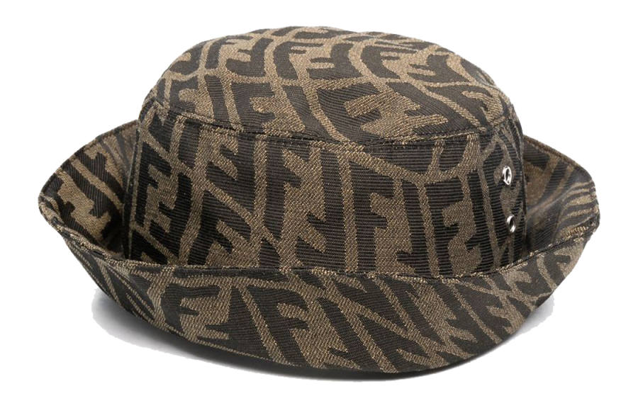 FENDI Kids Ff Motif Bucket Hat