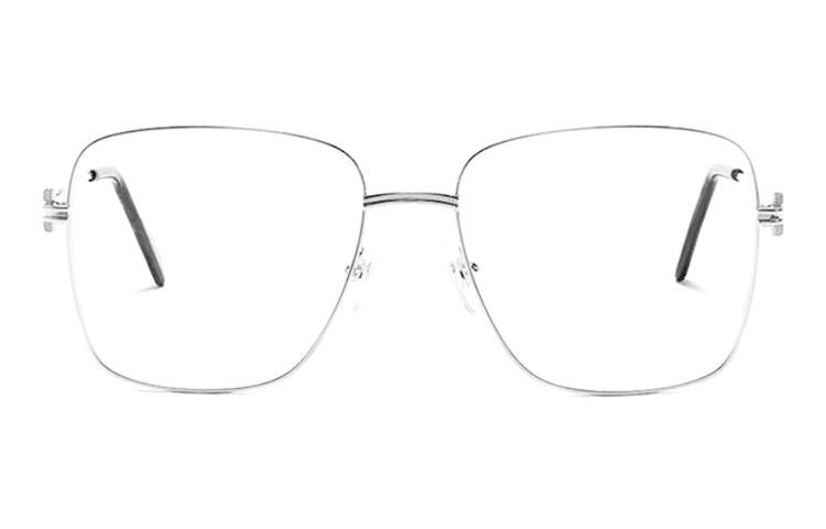 Cartier Prescription Glasses Unisex Silver
