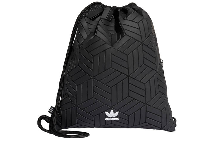 Adidas Originals ISSEY MIYAKE Collaboration Artificial Leather Backpack Regular Unisex Black