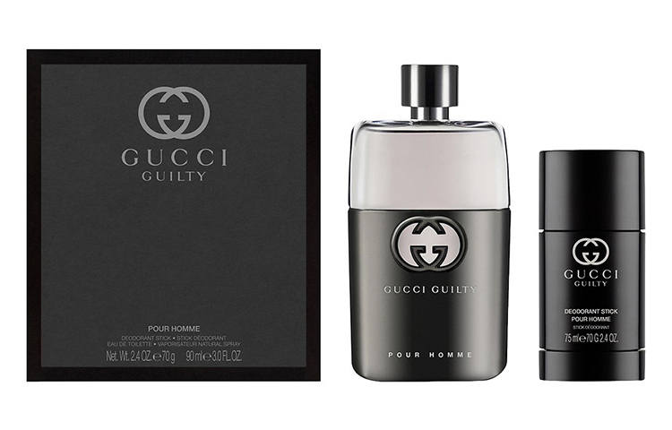 GUCCI Sinful Love Men's Light Perfume+Antiperspirant Clothing Sets Woody Bergamot Lavender