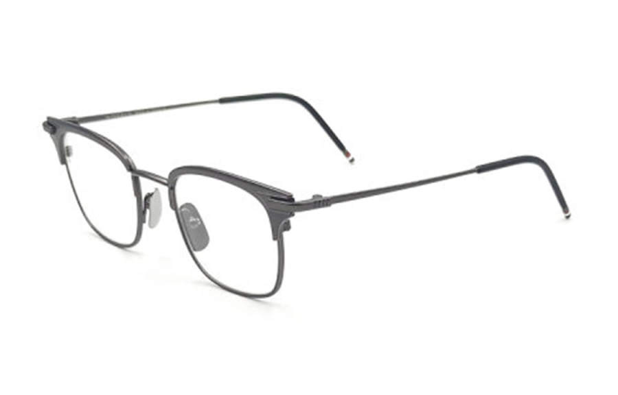 THOM BROWNE THOM BROWNE· Metal Irregular Shape Eyeglass Frames Unisex