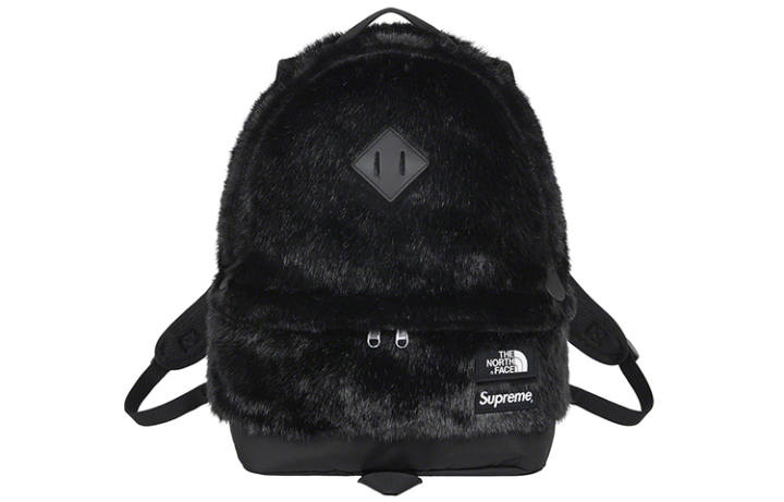 Supreme Supreme The North Face X The North Face Collaboration Fur Backpack Regular Unisex Black