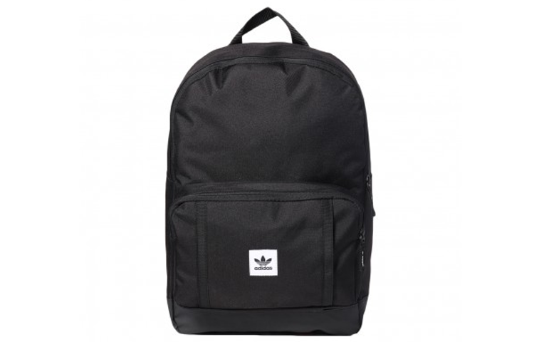 Adidas Originals Trefoil Polyester Laptop Bag Backpack Regular Unisex Black