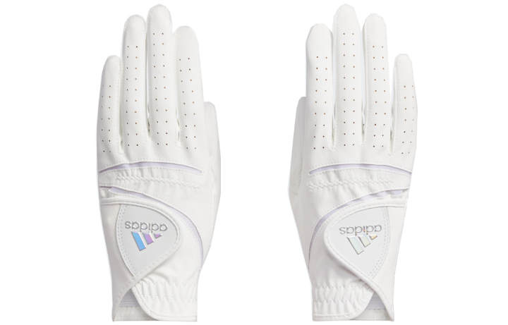 Adidas Adidas Polyurethane Artificial Leather Sports Gloves Unisex White