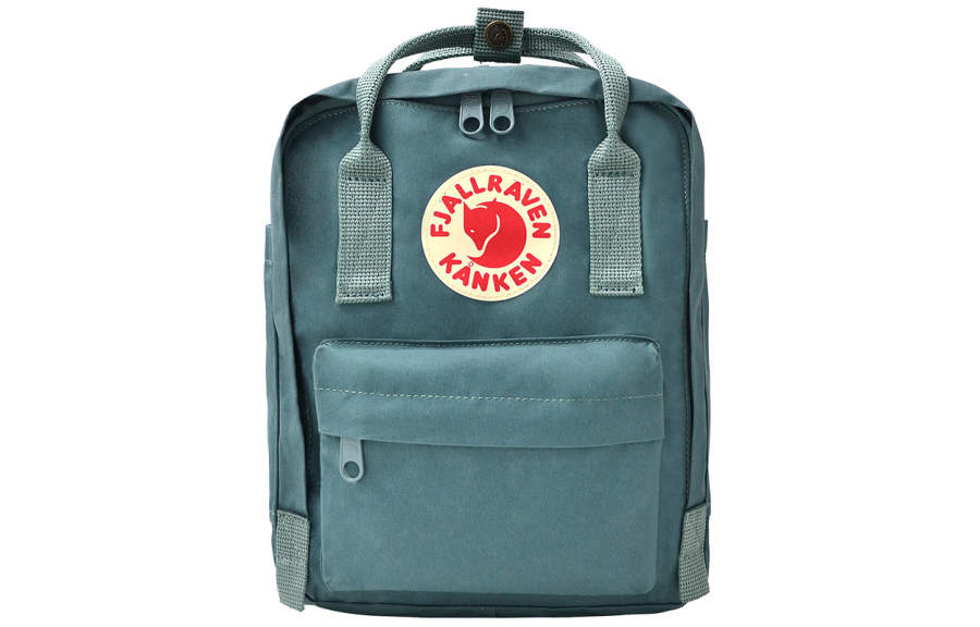 Fjallraven Kanken 7L Outdoor Bags Vinylon Frost Green Men's
