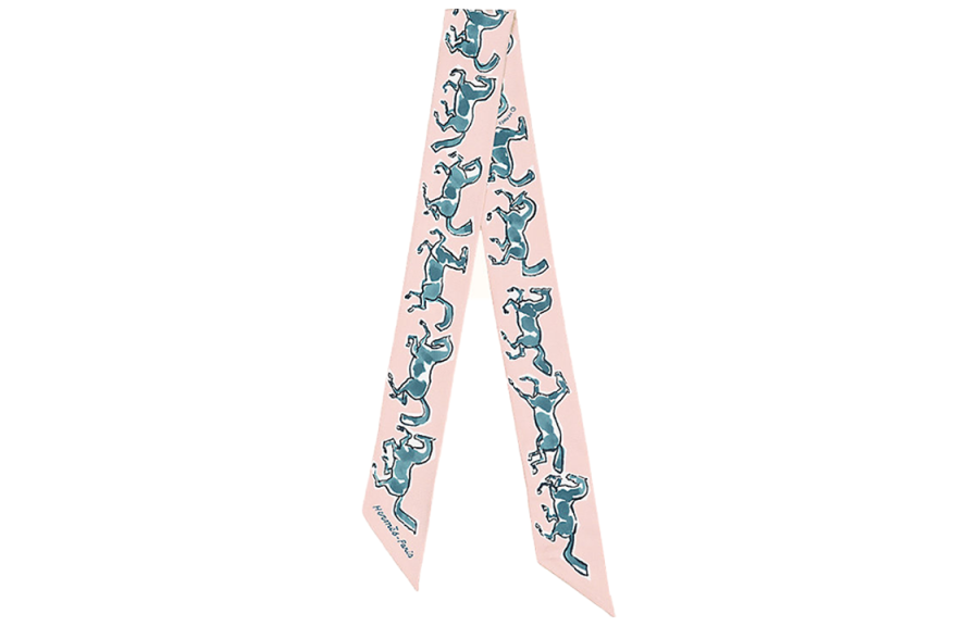 HERMES HERMES Small Silk Scarves Women's