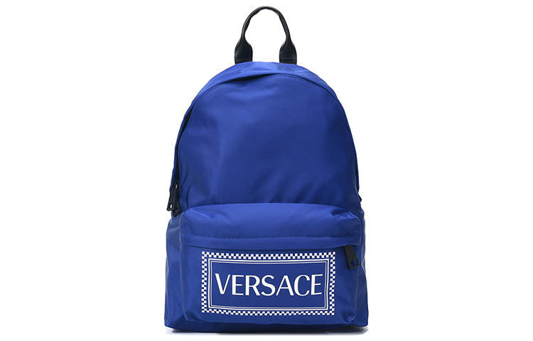 VERSACE VERSACE Fabric Backpack Regular Men's Blue