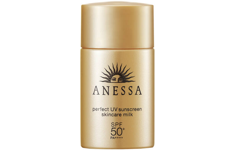 ANESSA Small Golden Bottle Sunscreen Creams Hydrating Sun Protection