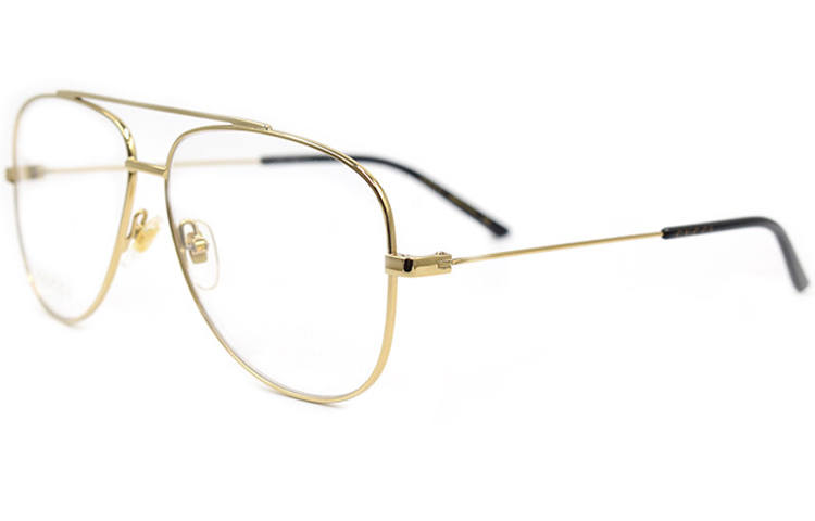 GUCCI GUCCI Aviator Frame Metal Optical Frames