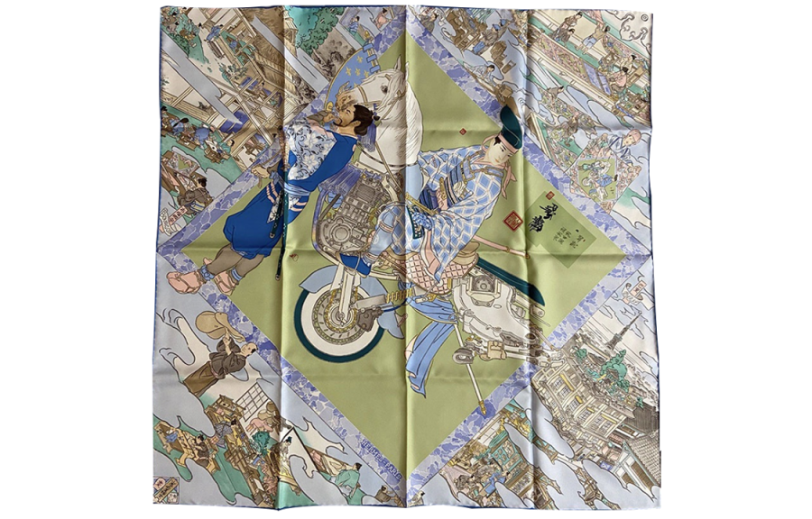HERMES HERMES Scarves Unisex Multicolor