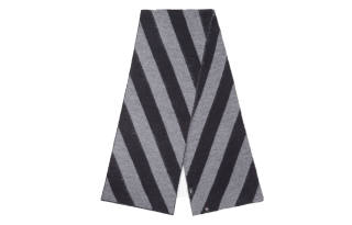FENDI Knit Scarves Men's Gray