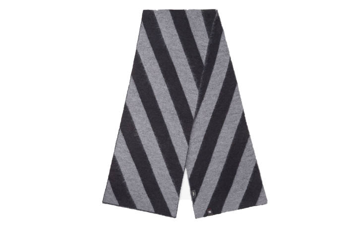 FENDI FENDI Knit Scarves Men's Gray