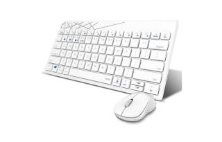 RAPOO 8000GT Wireless / 104 Keys Portable Keyboard & Mouse Sets