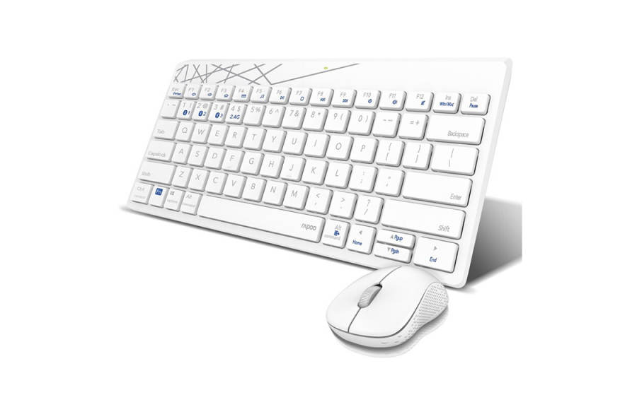 RAPOO RAPOO 8000GT Wireless / 104 Keys Portable Keyboard & Mouse Sets