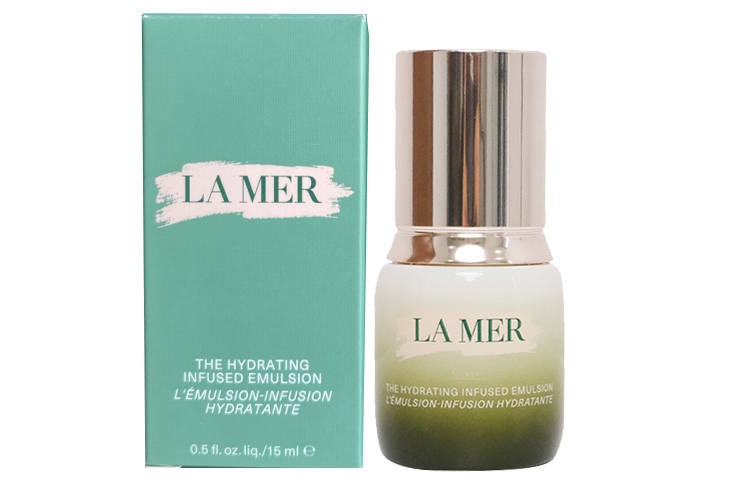 LA MER Repairing Essence Emulsion Sample Pack Wrinkle Reducing Hydrating Shrinking Pores Travel Pack