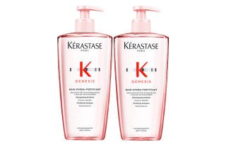 KERASTASE Fresh Look Ginger Powder Shampoo & Conditioner Sets Nourishing Smoothing