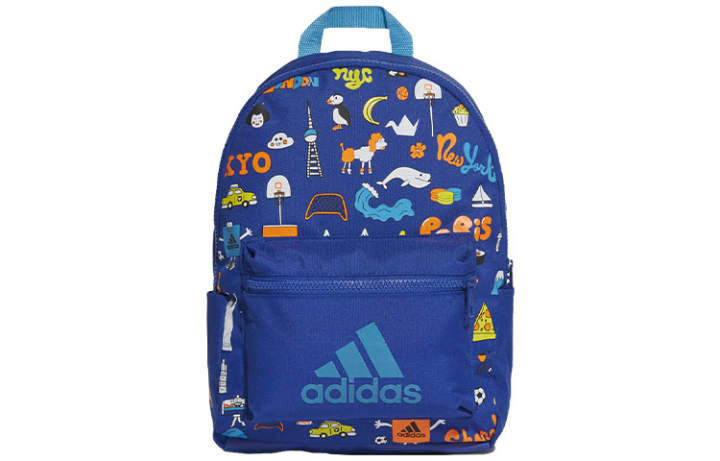Adidas Adidas Polyester Backpack Regular Men's Royal Blue